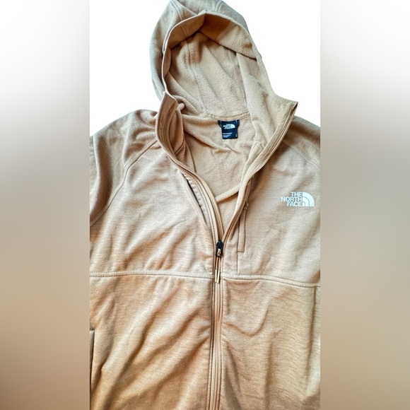 🏔️The North Face CANYONLANDS Hoodie Fleece Jacket Men’s NF0A5G9U Tan - Picture 2 of 12